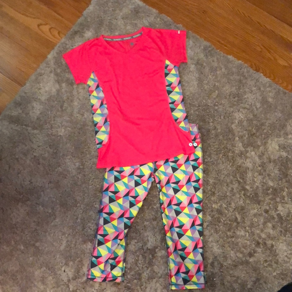 Girls workout set